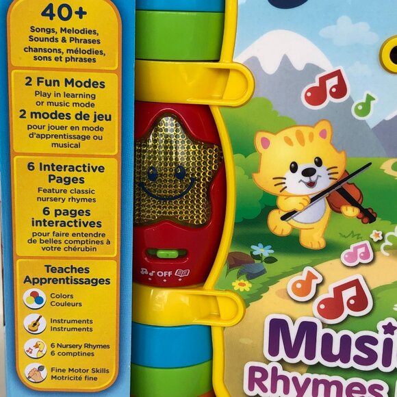Brand New Vtech Musical Rhymes Book (English Version) - Picture 11 of 16